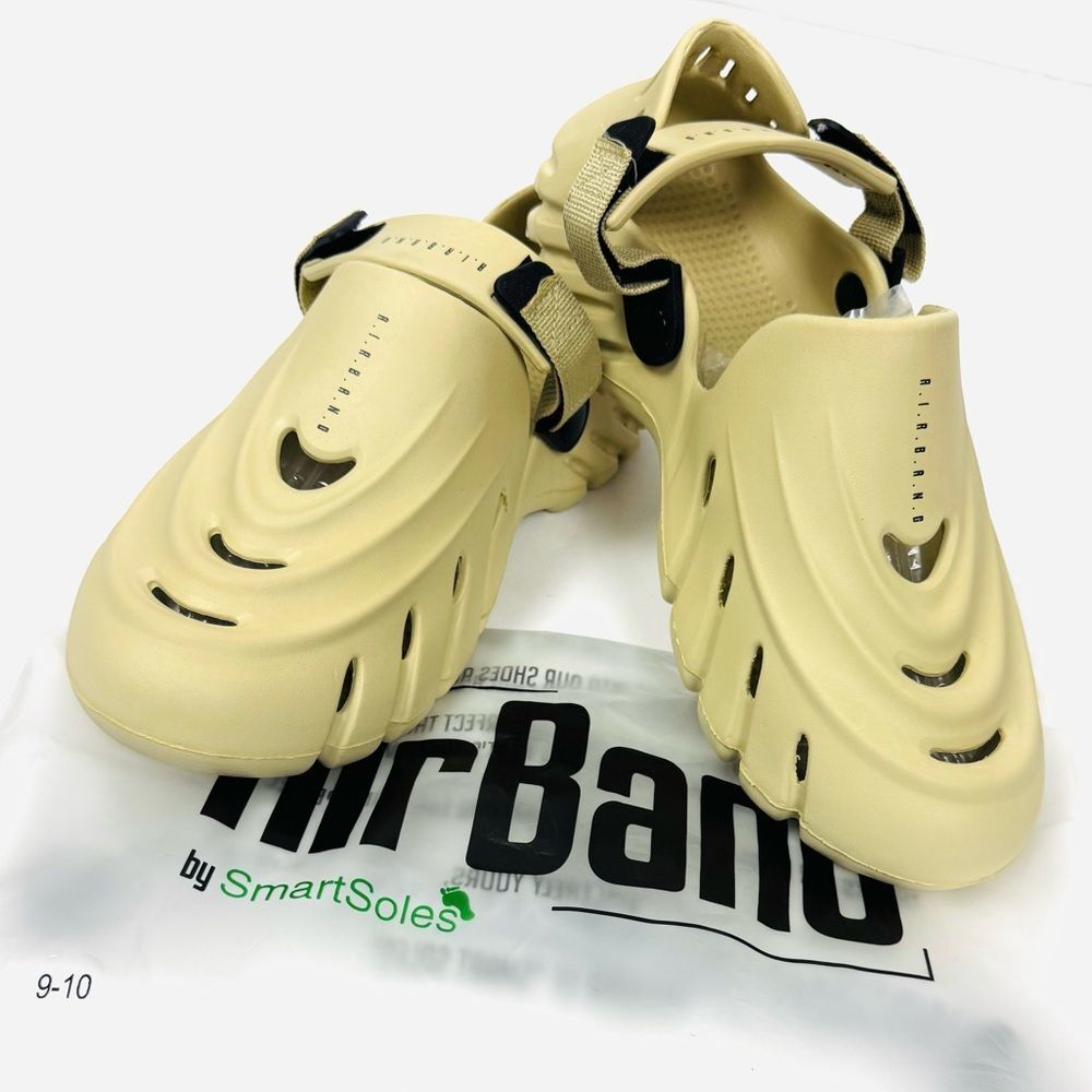 SmartSoles Airband Clogs - Personalized Comfort Unisex NEW 9-10